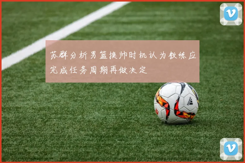 苏群分析男篮换帅时机认为教练应完成任务周期再做决定